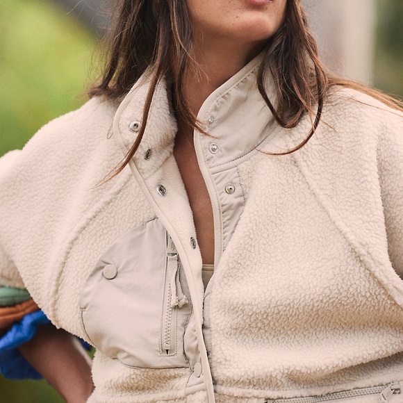 Free People Jackets & Blazers - FP Hit the Slopes Fleece Jacket